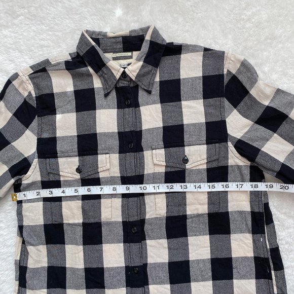 Denim & Supply NWOT Ralph Lauren Women's Long Sleeve Cotton Shirt, Black/Wh, M - Picture 4 of 9